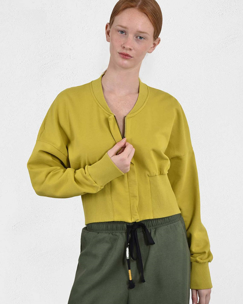 HEEL ΦΟΥΤΕΡ VELVET TOP CROPPED ZAKETA - 56-205003 HEEL ΦΟΥΤΕΡ VELVET TOP CROPPED ZAKETA - 56-205003