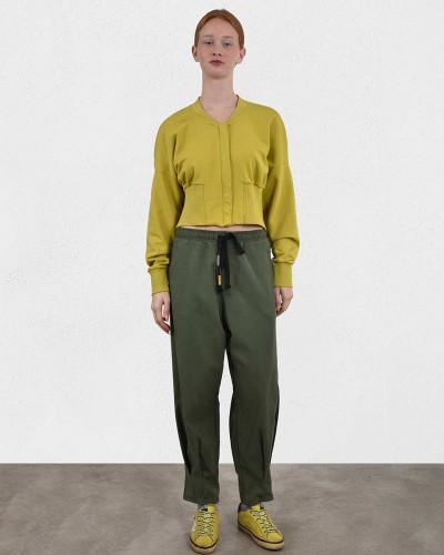 HEEL ΦΟΥΤΕΡ VELVET TOP CROPPED ZAKETA - 56-205003 HEEL ΦΟΥΤΕΡ VELVET TOP CROPPED ZAKETA - 56-205003