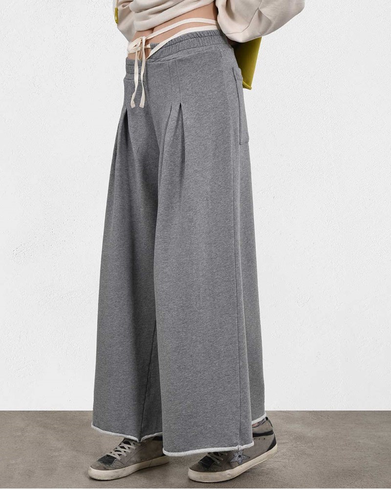 HEEL ΦΟΥΤΕΡ VELVET ΠΑΝΤΕΛΟΝΙ ΜΕ ΑΣΥΜΕΤΡΟ ΖΩΝΑΚΙ - 56-205006