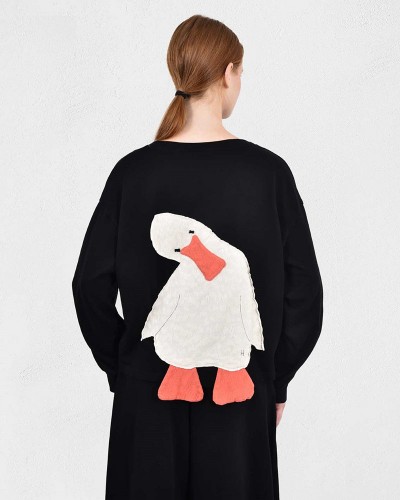 HEEL ΦΟΥΤΕΡ ΜΠΛΟΥΖΑ "DUCK" - 56-216003 HEEL ΦΟΥΤΕΡ ΜΠΛΟΥΖΑ "DUCK" - 56-216003