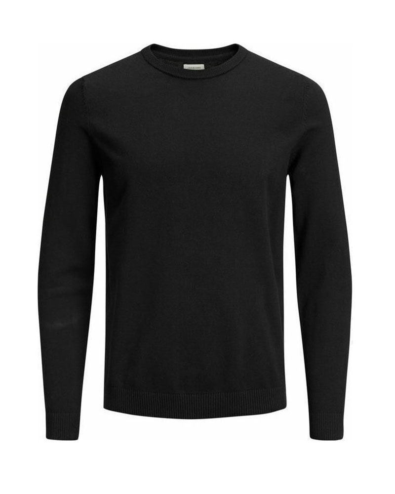 JACK & JONES JJEBASIC KNIT CREW NECK NOOS - 12137190