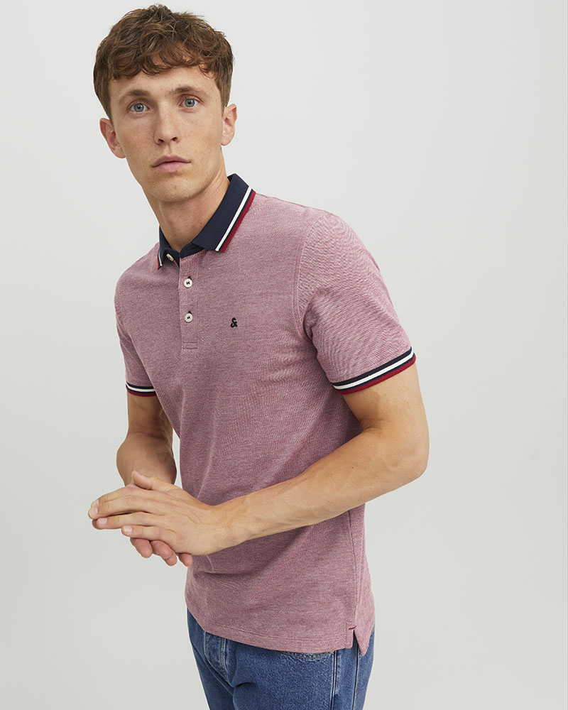 JACK & JONES JJEPAULOS POLO SS NOOS - 12136668