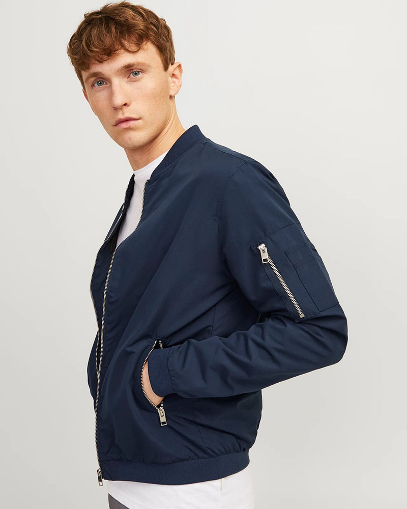 JACK & JONES JJERUSH BOMBER NOOS - 12165203