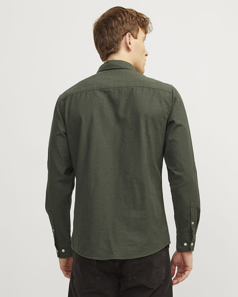 JACK & JONES JJEOXFORD SHIRT LS NOOS - 12182486