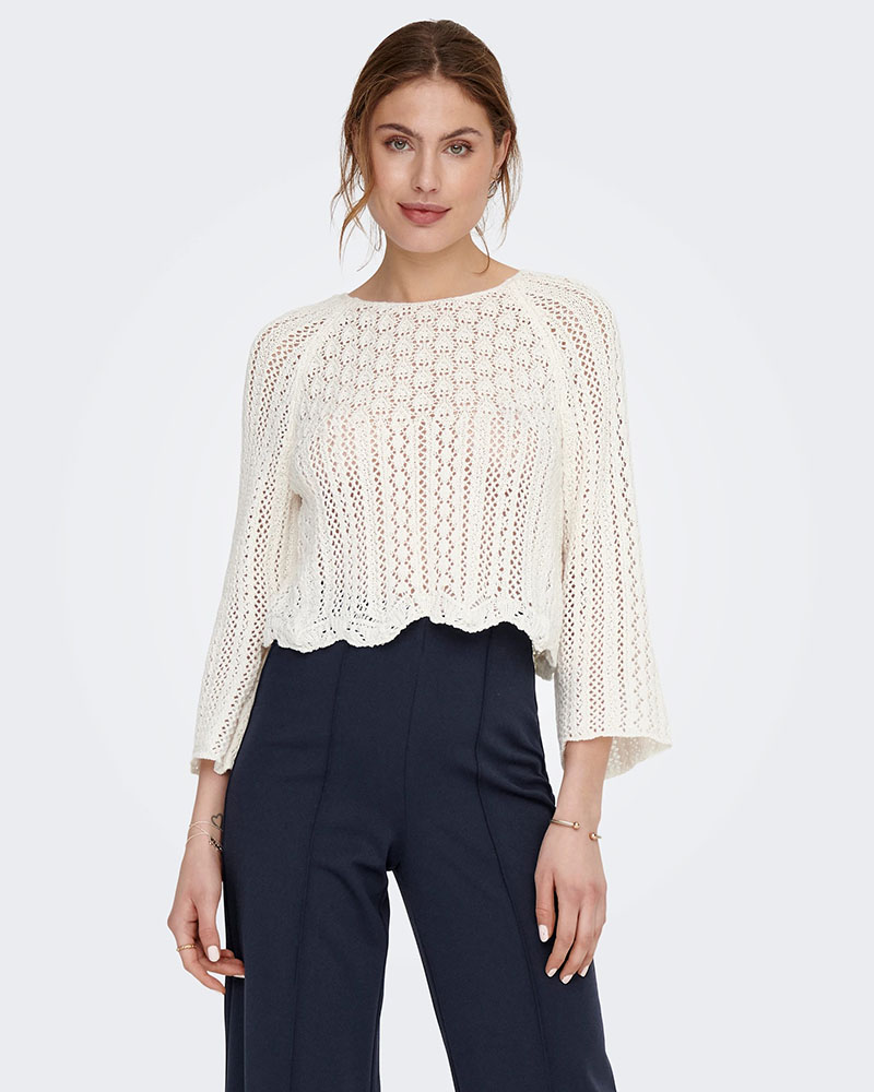 ONLY ONLNOLA 3/4 PULLOVER KNT NOOS - 15233173