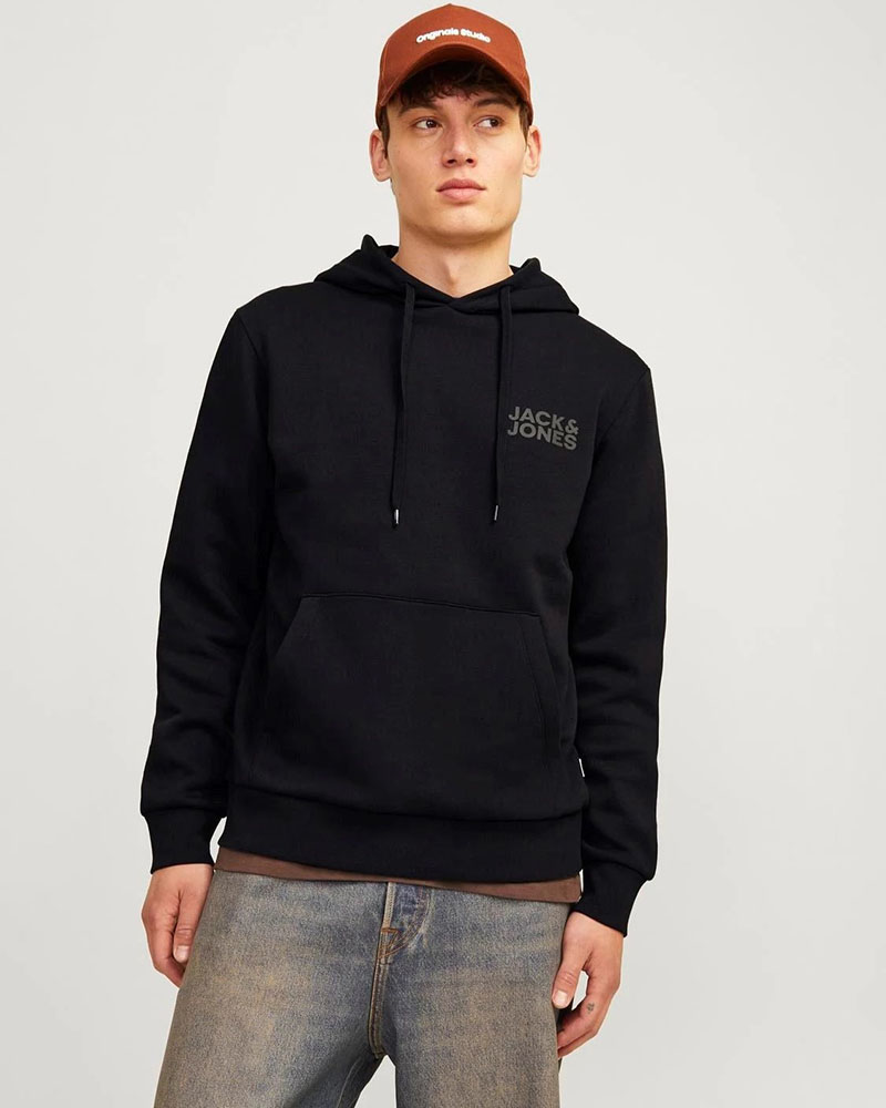 JACK & JONES JJECORP LOGO SWEAT HOOD NOOS - 12152840 JACK & JONES JJECORP LOGO SWEAT HOOD NOOS - 12152840