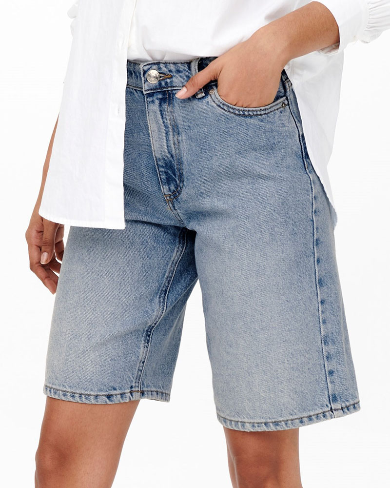 ONLY ONLSONNY HW WIDE DNM SHORTS NOOS - 15256709