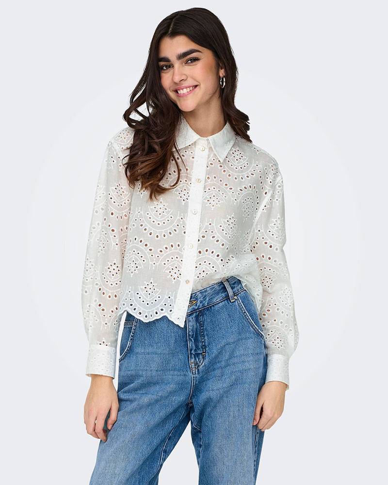 ONLY ONLVALAIS L/S SHIRT WVN NOOS - 15269568