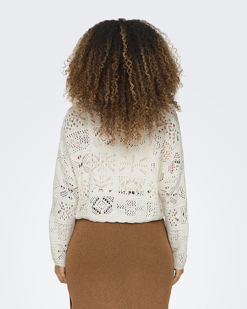 ONLY ONLBEACH 7/8 TIE CARDIGAN KNT NOOS - 15257604