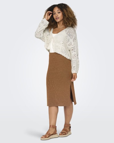 ONLY ONLBEACH 7/8 TIE CARDIGAN KNT NOOS - 15257604