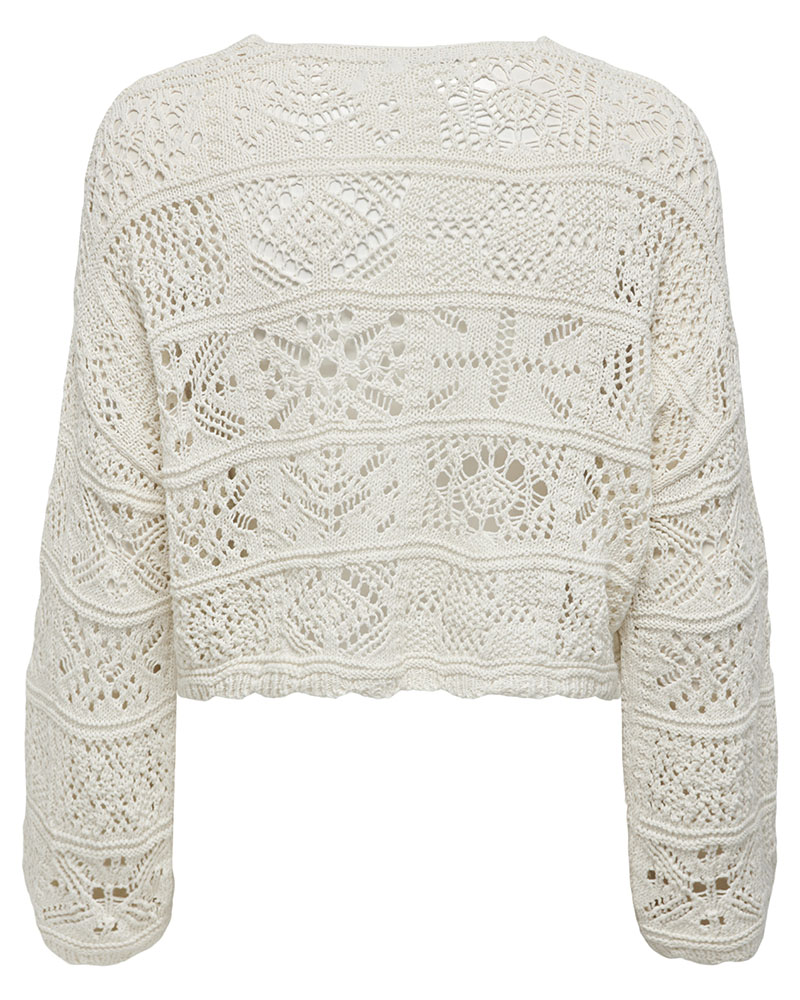 ONLY ONLBEACH 7/8 TIE CARDIGAN KNT NOOS - 15257604