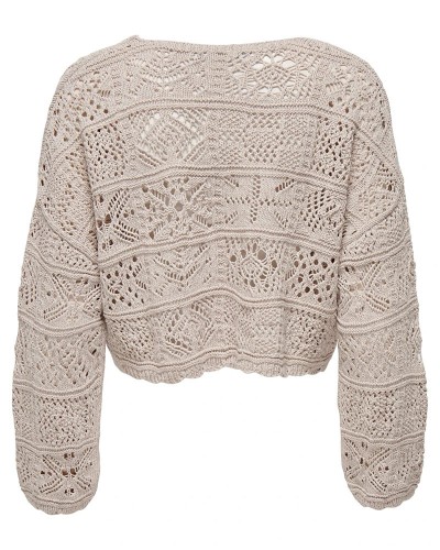 ONLY ONLBEACH 7/8 TIE CARDIGAN KNT NOOS - 15257604