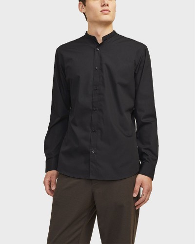 JACK & JONES JJJOE SHIRT LS PLAIN MAO - 12205921