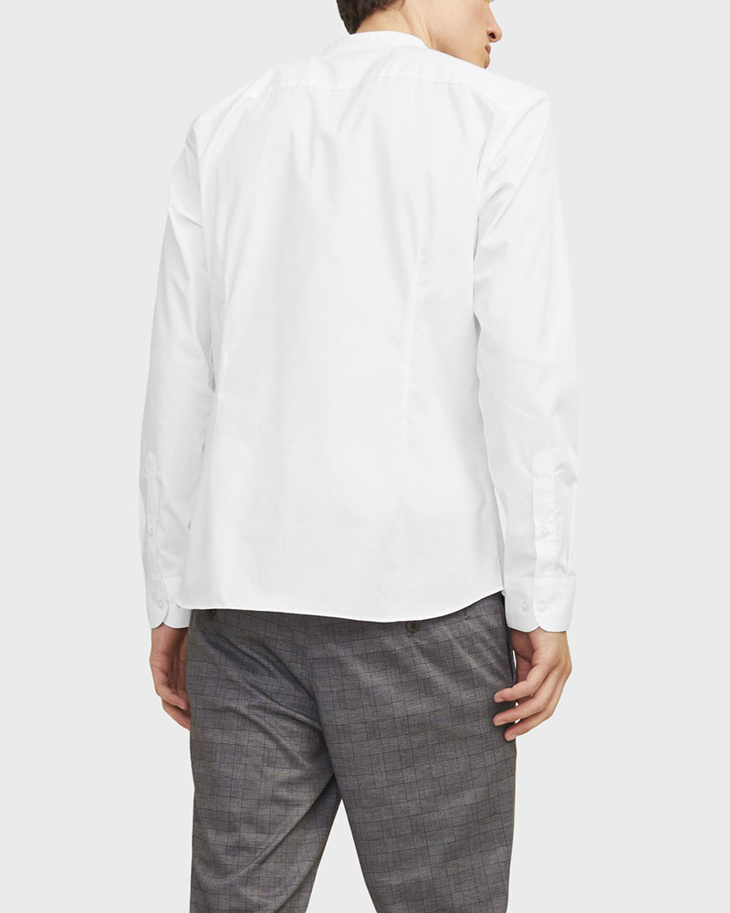 JACK & JONES JJJOE SHIRT LS PLAIN MAO - 12205921