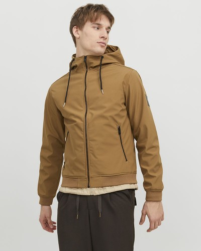 JACK & JONES JJBASIC SOFTSHELL HOOD NOOS - 12236300