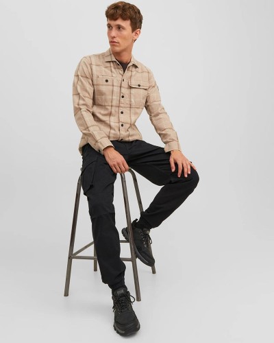 JACK & JONES JPSTKANE NOAH CUFFED CARGO NOOS - 12242264