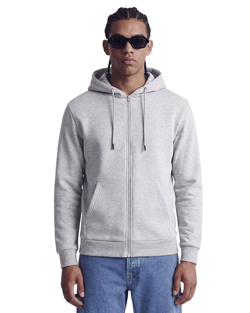 JACK & JONES JJEBRADLEY SWEAT ZIP HOOD NOOS - 12249342