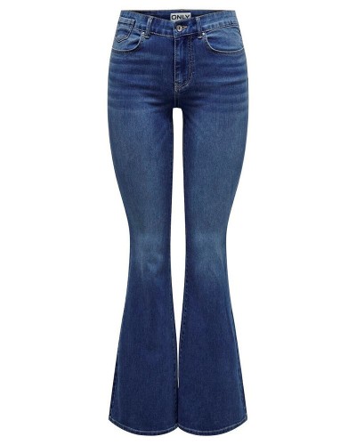 ONLY ONLREESE REG RETRO FLARED DNM BOX - 15309845 ONLY ONLREESE REG RETRO FLARED DNM BOX - 15309845