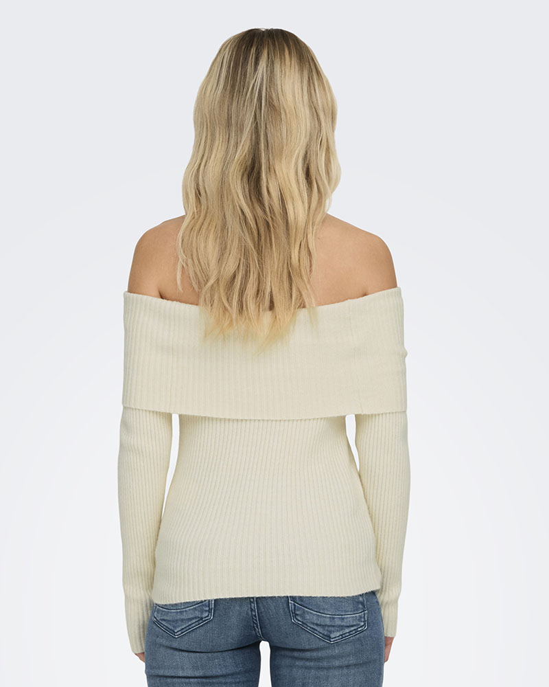 ONLY ONLKATIA LIFE LS OFF SHOULDER KNT NOOS - 15311830