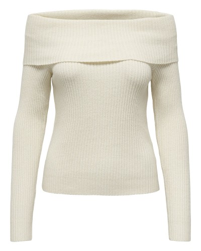 ONLY ONLKATIA LIFE LS OFF SHOULDER KNT NOOS - 15311830