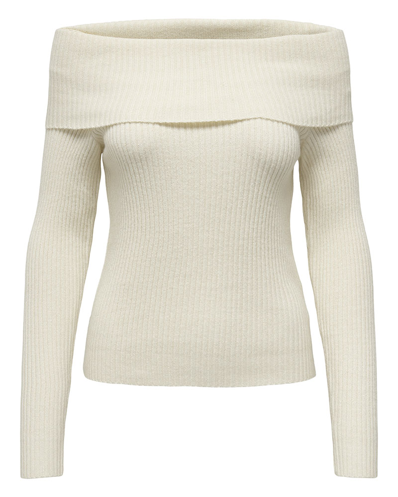 ONLY ONLKATIA LIFE LS OFF SHOULDER KNT NOOS - 15311830