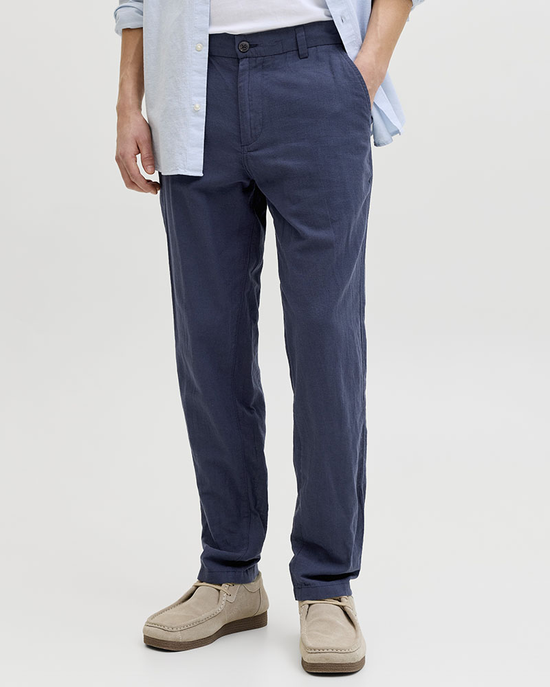 JACK & JONES JPSTACE SUMMER LINEN BLEND CHINO PANT SN - 12248604