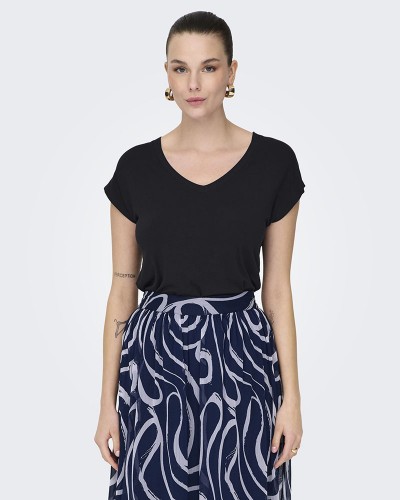 ONLY ONLRILLA S/S V-NECK TOP JRS - 15315776