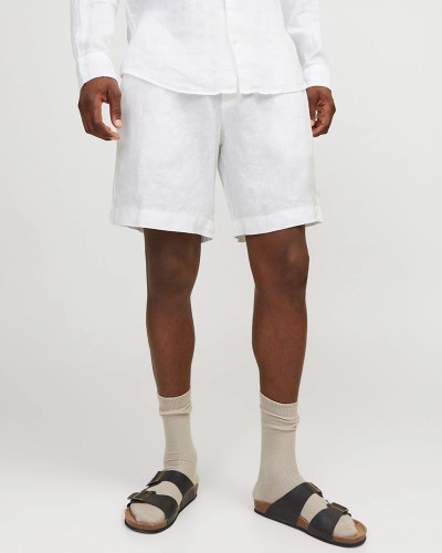 JACK & JONES JPSTBILL LAWRENCE LINEN SHORTS REG LN - 12253134