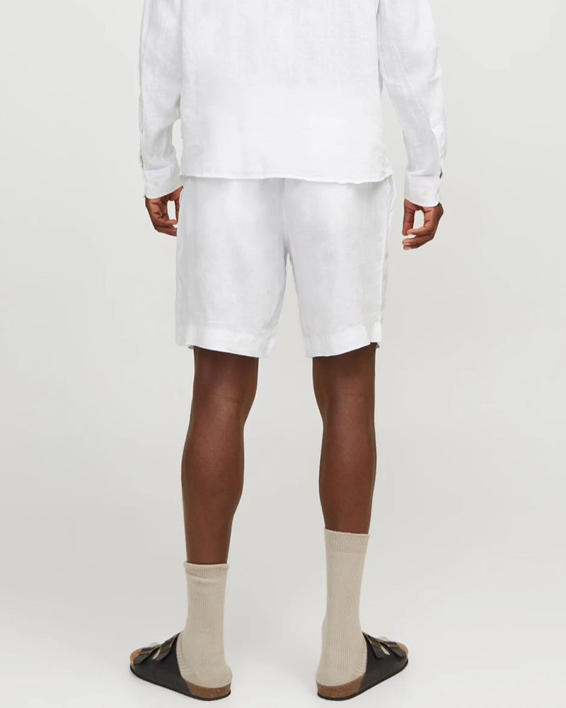 JACK & JONES JPSTBILL LAWRENCE LINEN SHORTS REG LN - 12253134