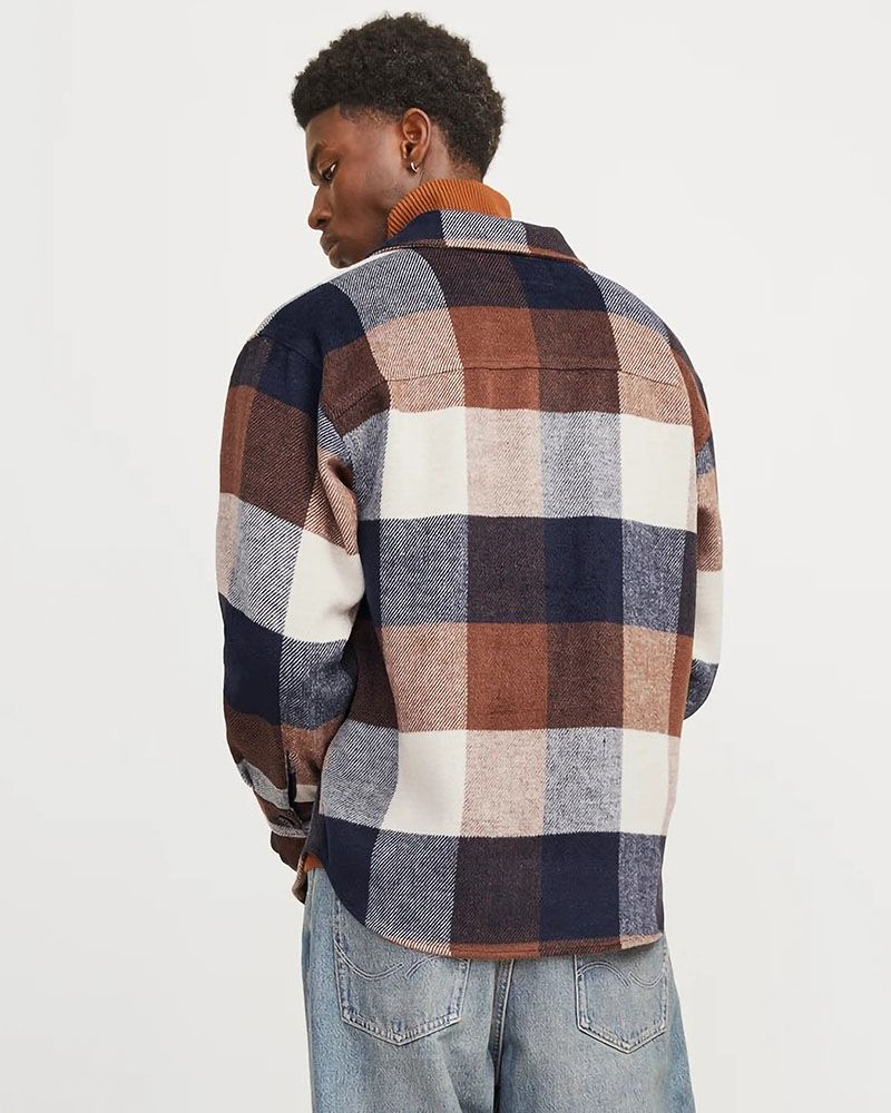 JACK & JONES JJEBRADLEY OLLIE OVERSHIRT LS NOOS - 12257199