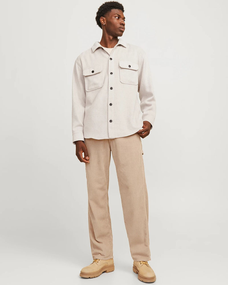JACK & JONES JJEBRADLEY OLLIE OVERSHIRT LS NOOS - 12257199