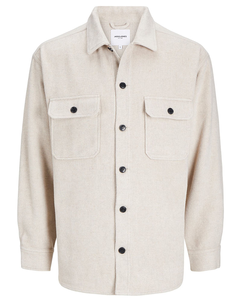 JACK & JONES JJEBRADLEY OLLIE OVERSHIRT LS NOOS - 12257199