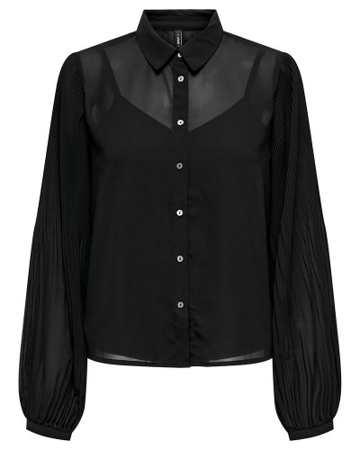 ONLY ONLSTAR LIFE L/S PLISSE SHIRT WVN - 15333689