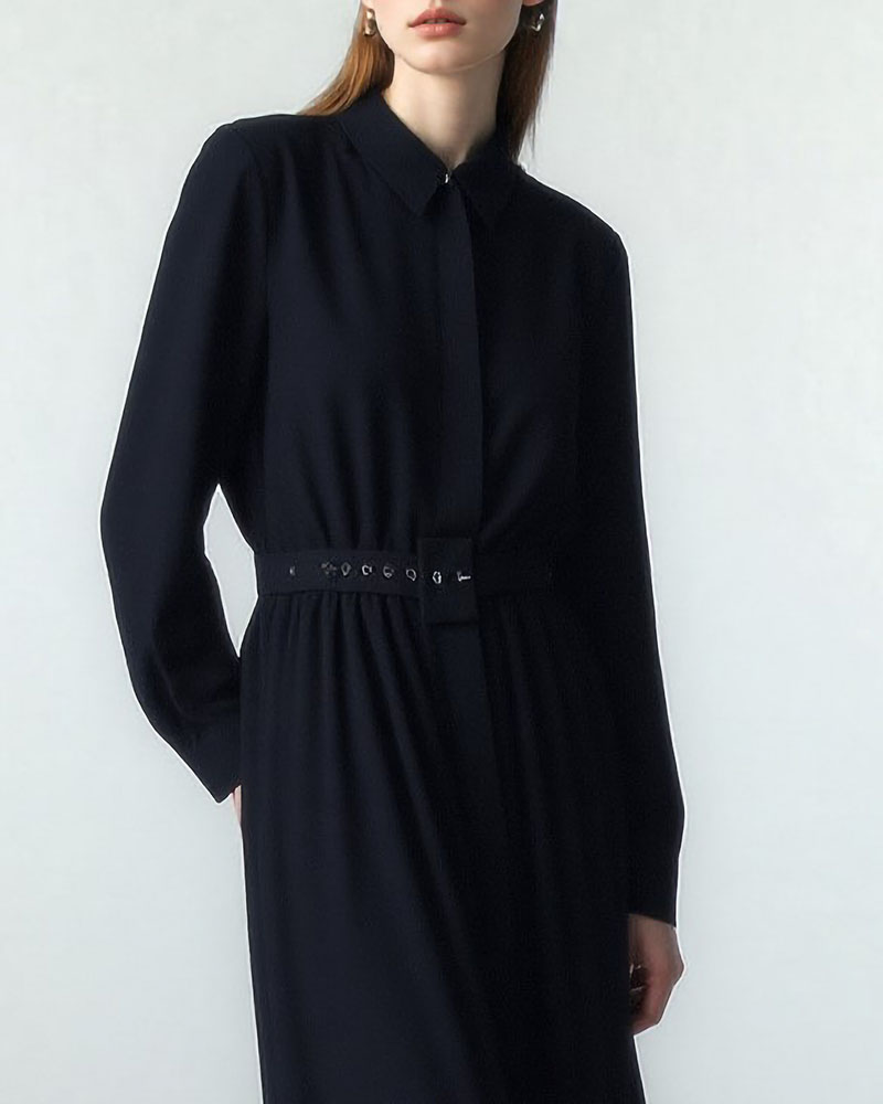 ONLY ONLSTAR LIFE L/S BUCKLE SHIRT DRESS WVN - 15335346 ONLY ONLSTAR LIFE L/S BUCKLE SHIRT DRESS WVN - 15335346