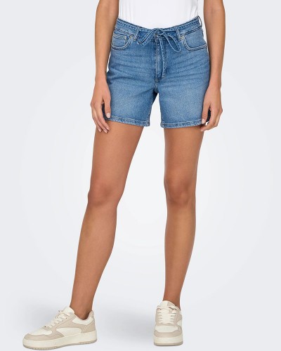ONLY ONLGIANNA MW BELTED SHORTS AZG DNM NOOS - 15340706 ONLY ONLGIANNA MW BELTED SHORTS AZG DNM NOOS - 15340706
