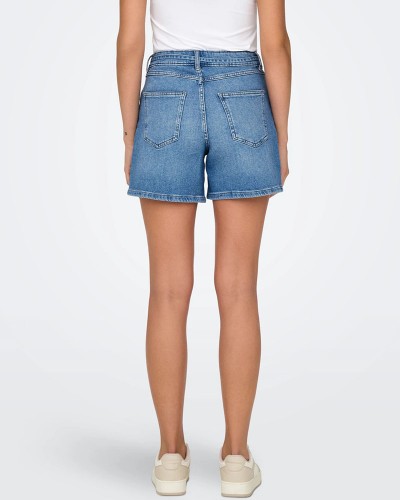 ONLY ONLGIANNA MW BELTED SHORTS AZG DNM NOOS - 15340706 ONLY ONLGIANNA MW BELTED SHORTS AZG DNM NOOS - 15340706