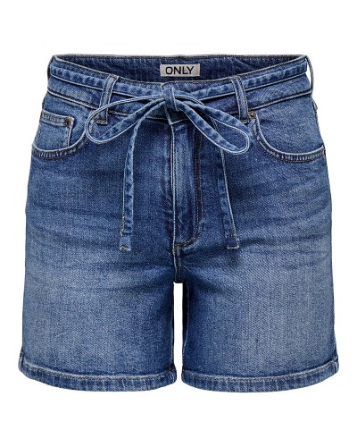 ONLY ONLGIANNA MW BELTED SHORTS AZG DNM NOOS - 15340706 ONLY ONLGIANNA MW BELTED SHORTS AZG DNM NOOS - 15340706