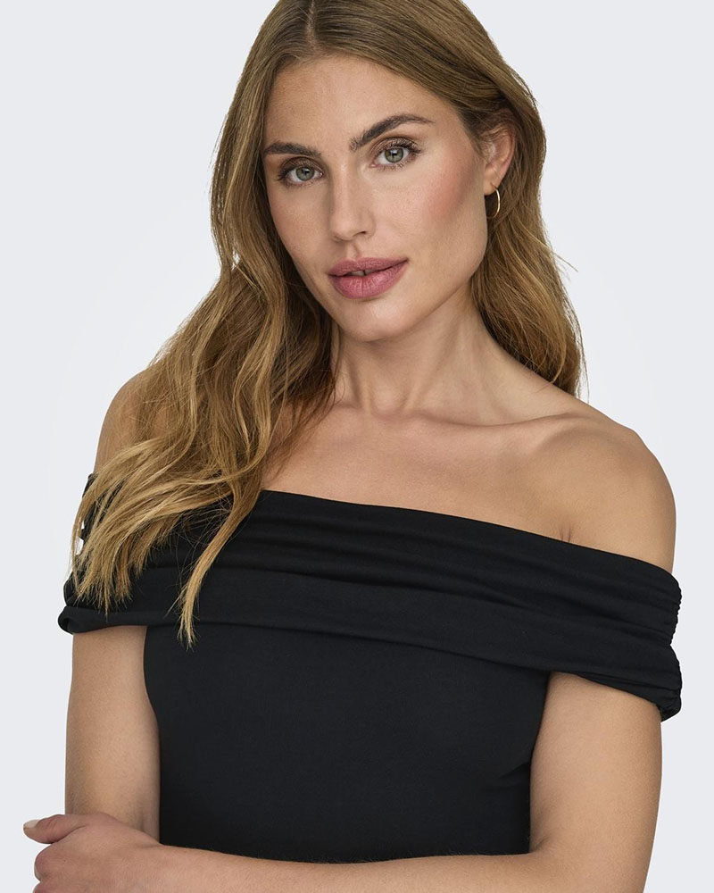 ONLY ONLLIVE LOVE S/L OFFSHOULDER DRESS CSJRS - 15341523 ONLY ONLLIVE LOVE S/L OFFSHOULDER DRESS CSJRS - 15341523