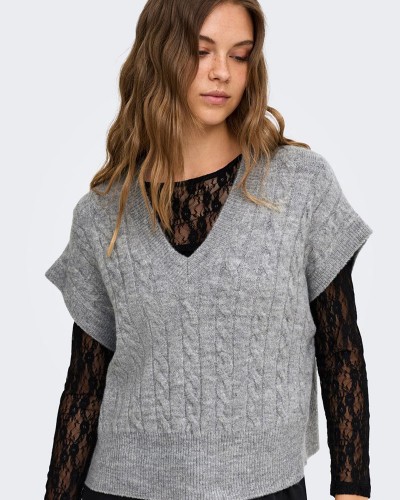 ONLY ONLMELODY VEST KNT NOOS - 15249328