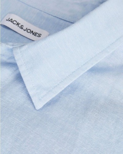 JACK & JONES JJEBREEZE LINEN BLEND SHIRT SS SN - 12268965 JACK & JONES JJEBREEZE LINEN BLEND SHIRT SS SN - 12268965
