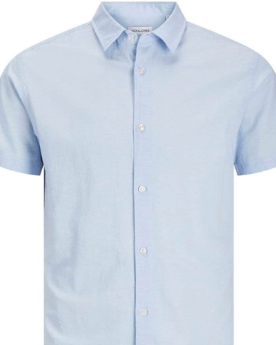 JACK & JONES JJEBREEZE LINEN BLEND SHIRT SS SN - 12268965 JACK & JONES JJEBREEZE LINEN BLEND SHIRT SS SN - 12268965