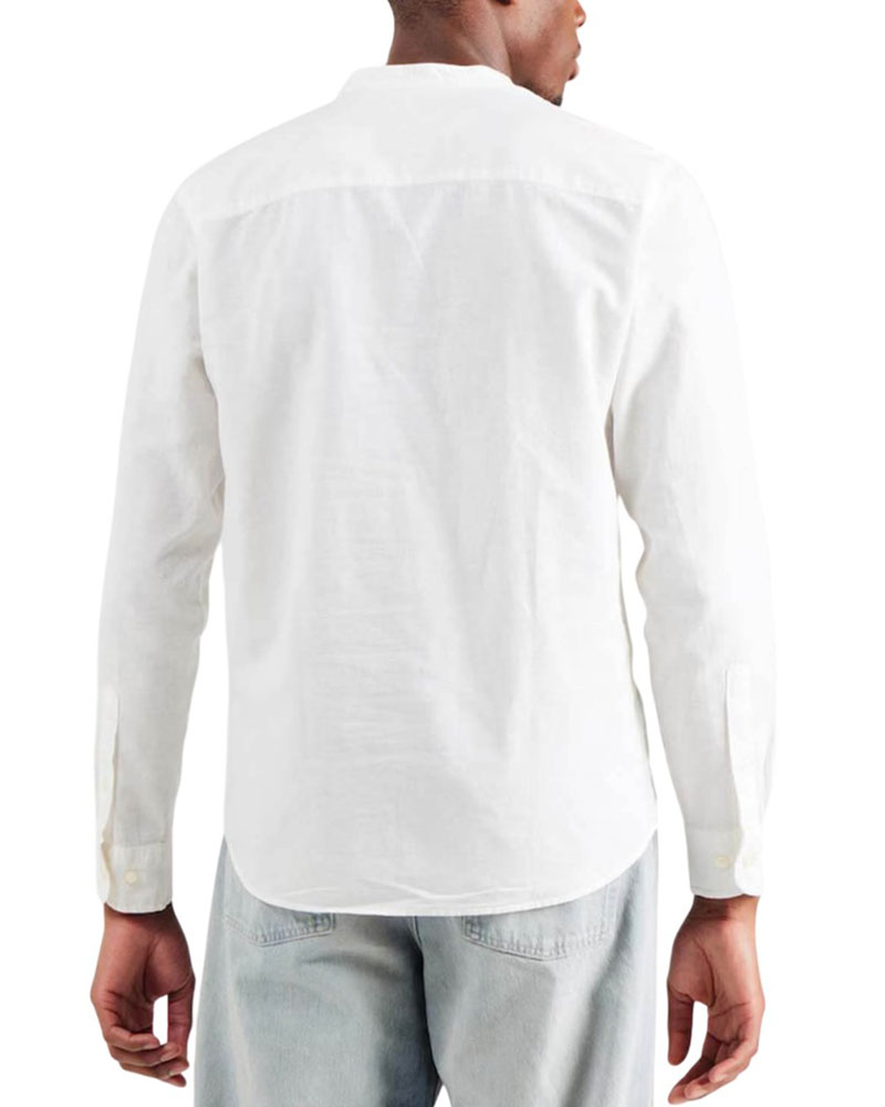 JACK & JONES JJEBREEZE LINEN BLEND BAND SHIRT LS SN - 12268966 JACK & JONES JJEBREEZE LINEN BLEND BAND SHIRT LS SN - 12268966