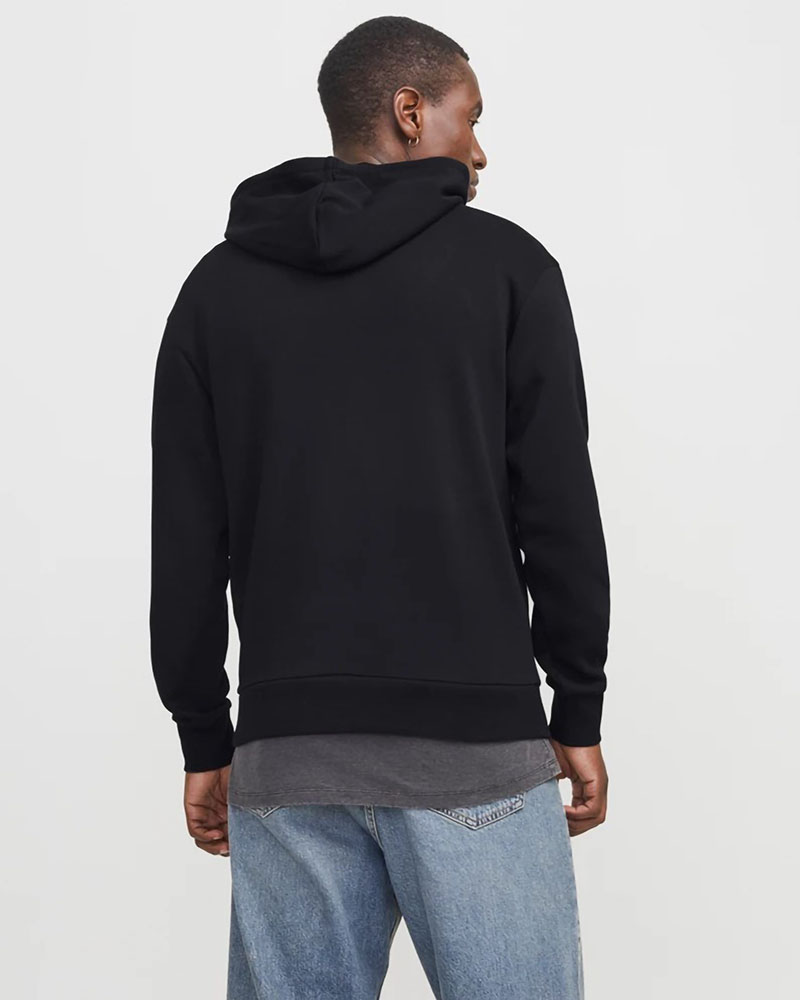 JACK & JONES JJCORP GRAPHIC SWEAT HOOD LN - 12268422