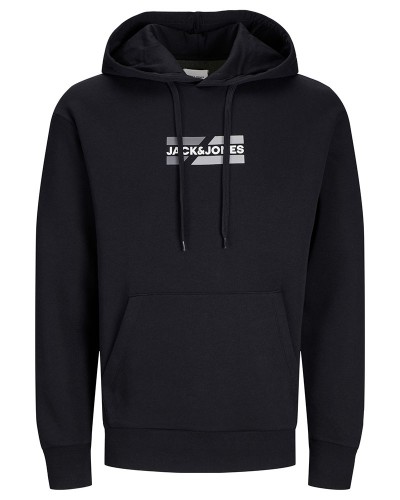 JACK & JONES JJCORP GRAPHIC SWEAT HOOD LN - 12268422