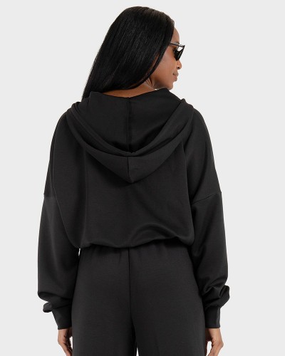 ONLY ONLALINA LIFE L/S ZIP HOOD BOX CC SWT - 15339813