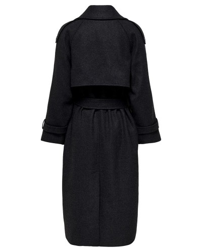 ONLY ONLDEAR-TRILLION LONG BELT COAT PNT - 15344734