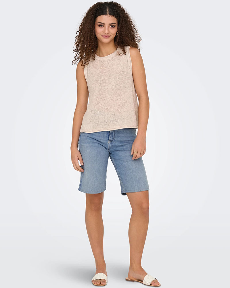 ONLY ONLMADISON BLUSH HW SHORTS DNM CRO NOOS - 15346089 ONLY ONLMADISON BLUSH HW SHORTS DNM CRO NOOS - 15346089