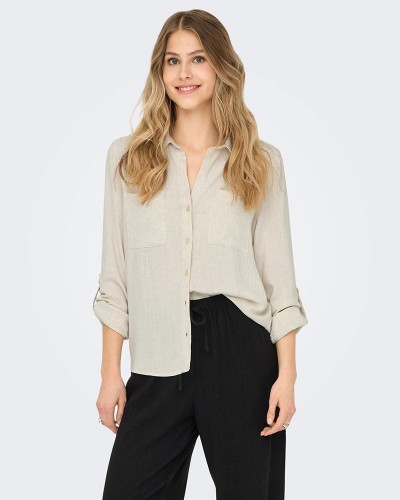 ONLY ONLYASMIN-SIESTA LS LI BL SHIRT PNT NOOS - 15349102