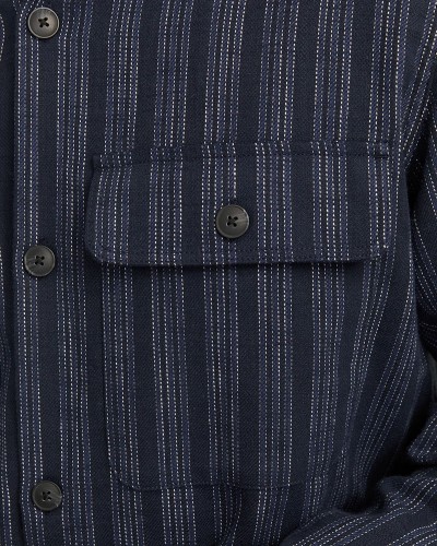 JACK & JONES JPRCCRAYMOND SPRING STRIPE OVERSHIRT SN - 12274955