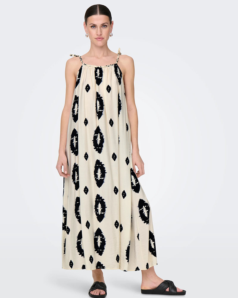 ONLY ONLELANOR SL BRAID ANKEL DRESS WVN - 15349697 ONLY ONLELANOR SL BRAID ANKEL DRESS WVN - 15349697